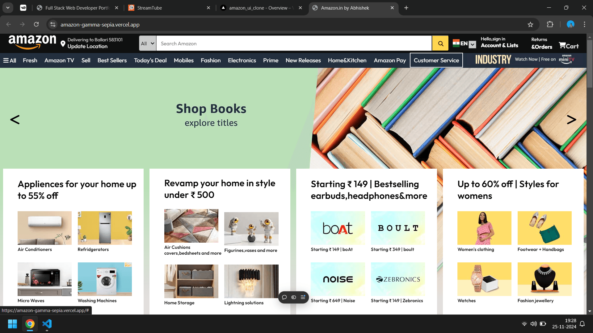 Amazon Clone